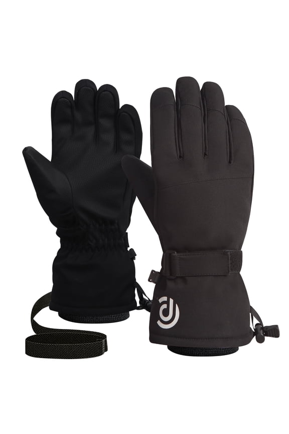 Winter Ski Gloves Warm Breathable Waterproof Gloves Five Finger Touch Screen Gloves for Men and Women