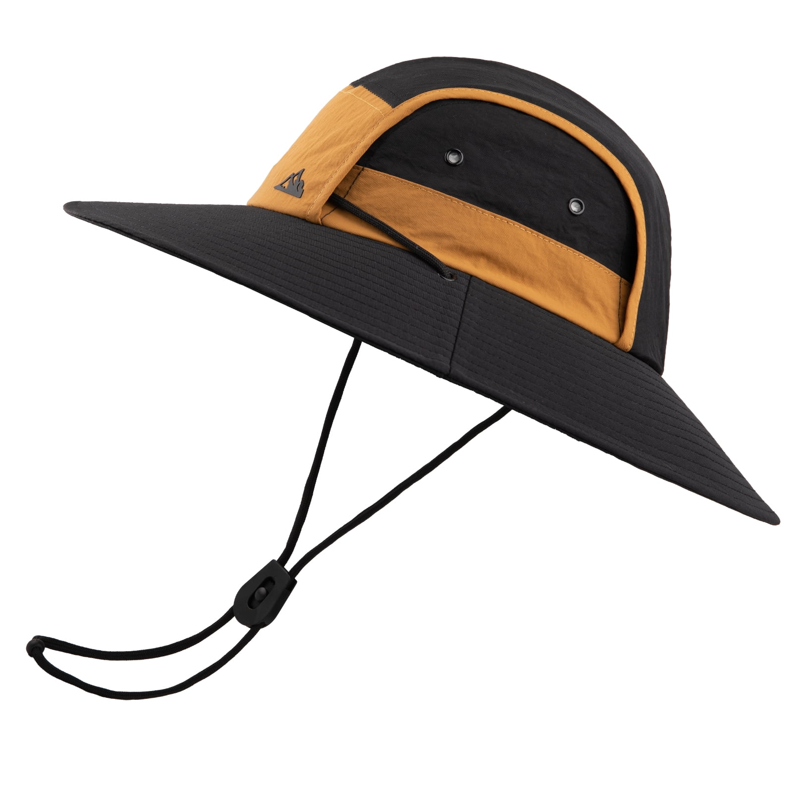 COOPLUS Waterproof Bucket Rain Hat with Chin Strap Quick Dry Packable Boonie Sun Hat Safari Hat UV Protection