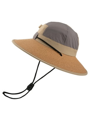 Travelwnat Nylon Mesh Safari Hat - Lightweight, UPF (SPF) 50+ Sun  Protection Big Brim, Chin Strap