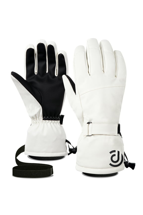 Winter Ski Gloves Warm Breathable Waterproof Gloves Five Finger Touch Screen Gloves for Men and Women