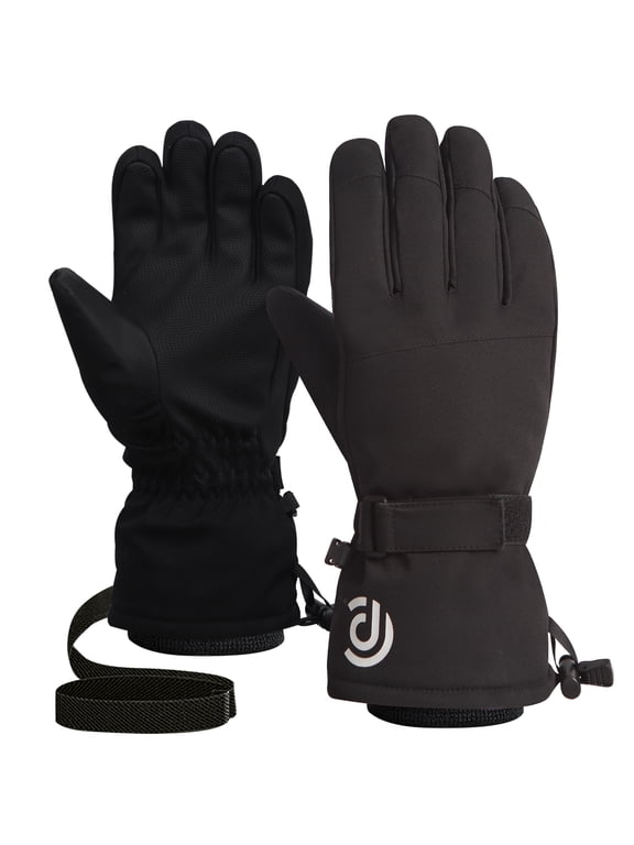 Winter Ski Gloves Warm Breathable Waterproof Gloves Five Finger Touch Screen Gloves for Men and Women