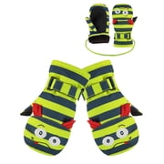 COOPLUS Winter Gloves Waterproof Snow Gloves Non-Slip Warm Lined Fleece Mittens