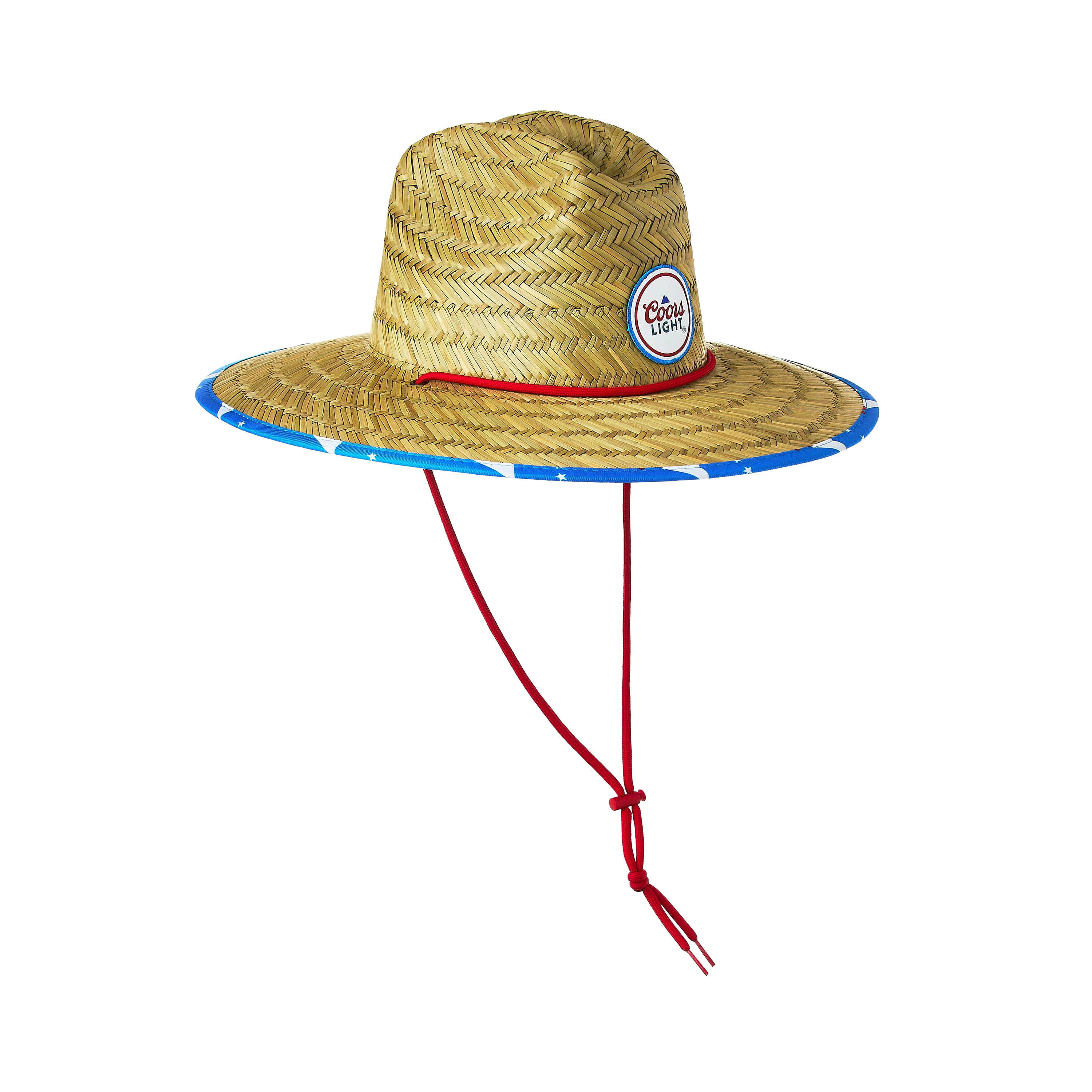 4th of July Coors Light Straw Hat - Walmart.com