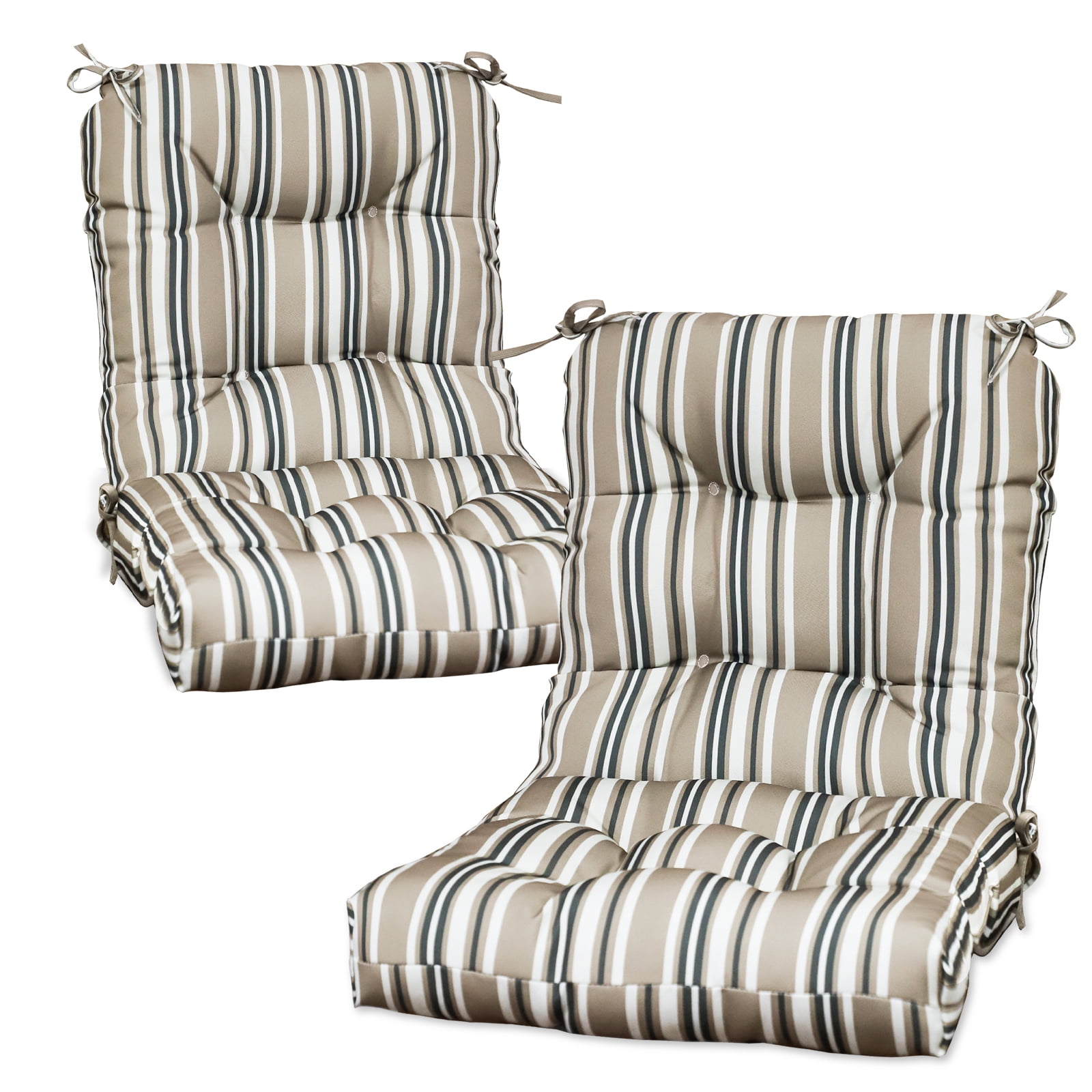 Patio High Back Cushions