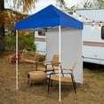 thumbnail image 1 of COOS BAY 5 Ft. W x 5 Ft. D Steel Outdoor Portable Canopy Tent with Sidewall, 1 of 8