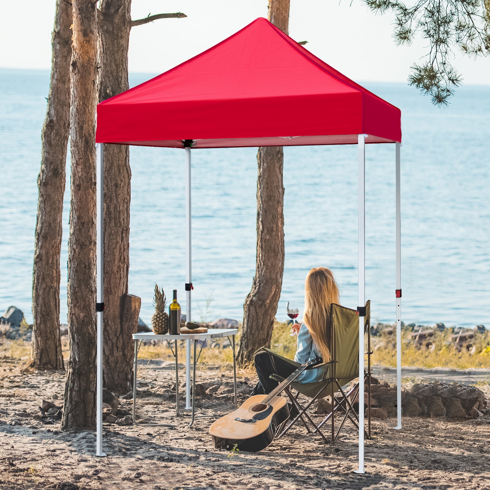 Canopy 5 COOS BAY 5 Ft. W x 5 Ft. D Steel Outdoor Portable Canopy Tent - Walmart.com