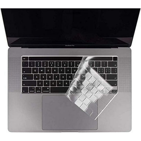 COOSKIN Ultra Thin Keyboard Cover Skin for MacBook Pro 16 inch 2019 Release with Touch Bar and Touch ID A2141 Keyboard Protector