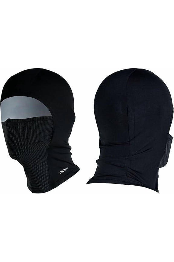 Sun Protection UPF50+ Ice Silk Fabric Cooling Balaclava Face Mask Ultrathin Smooth Soft