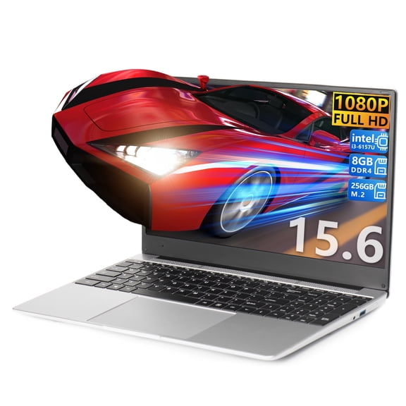 15.6inch Office Business Laptop i3-6157U 2.4GHz Processor, 16GB RAM, 512GB Hard Drive. Integrated graphics, capable of multitasking web browsing, suitable for personal office and business use.