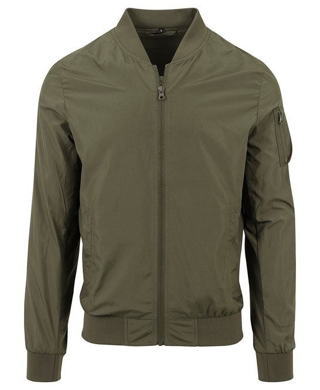 Cotton Nylon Bomber Jacket
