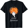 thumbnail image 1 of COPD Awareness T-Shirt Butterflies Gift Shirt, 1 of 4