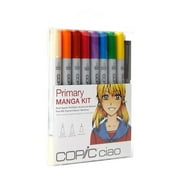 COPIC Ciao Marker 8pc Manga Primary