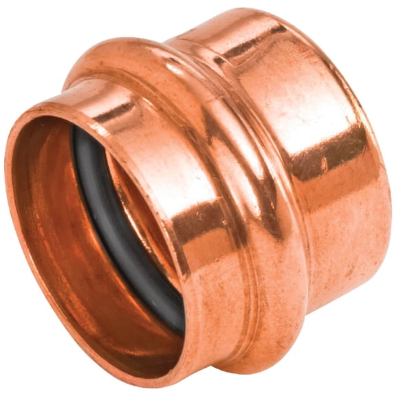 Mueller Streamline Cap Copper Press - Plumbing Copper Cap - 1 Piece, 3/4 In