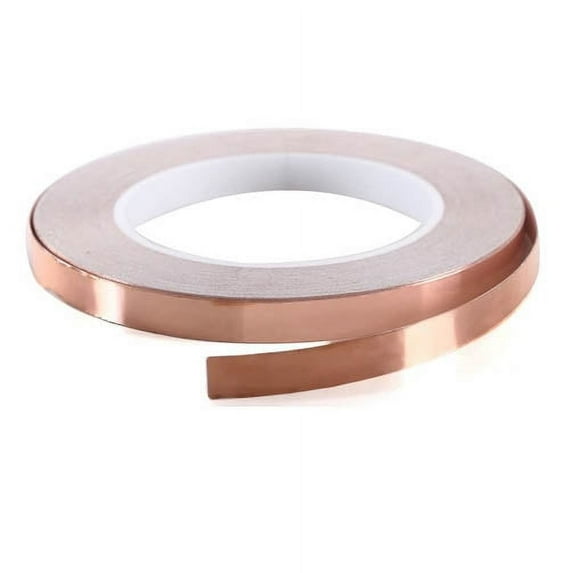 COPPER FOIL TAPE - TAPE COPPER FOIL 5MMX25MT ADHESIVE CONDUCTIVE
