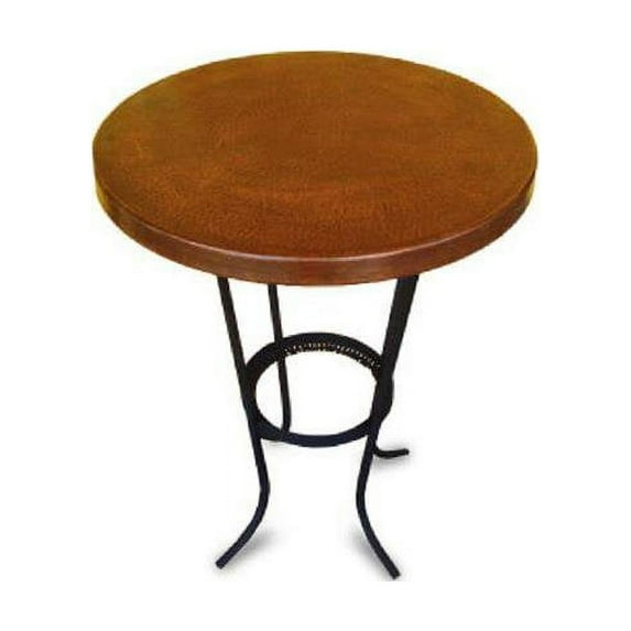 COPPER ROUND TABLE TOP 72X72X1.5 G23 DARK BROWN