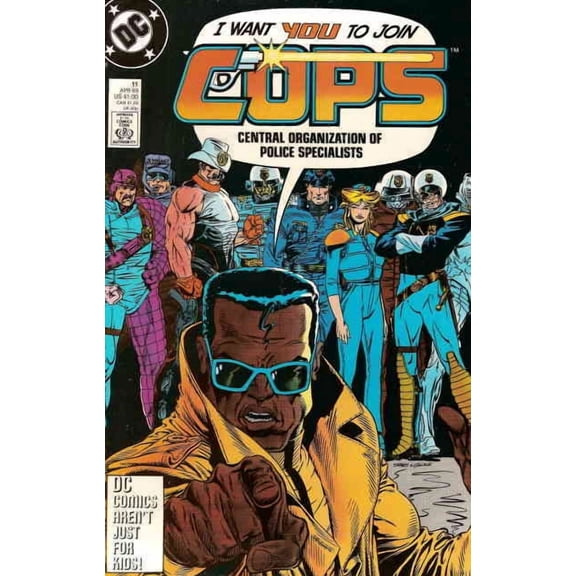 COPS #11 VF ; DC Comic Book