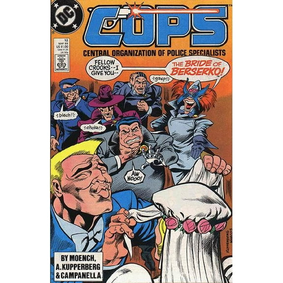 COPS #12 VF ; DC Comic Book