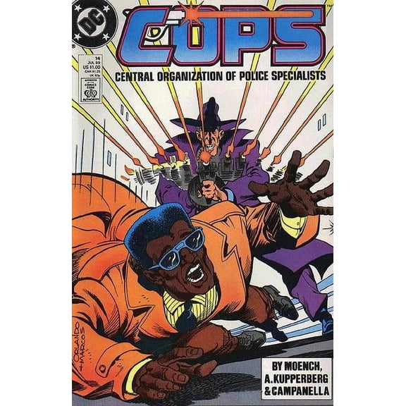COPS #14 VF ; DC Comic Book