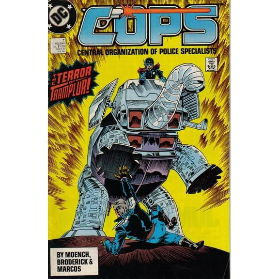 COPS #7 VF ; DC Comic Book