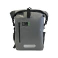 thumbnail image 1 of COR Surf 25L waterproof dry bag with front zippered pocket & storage bag backpack - Grey, 1 of 10