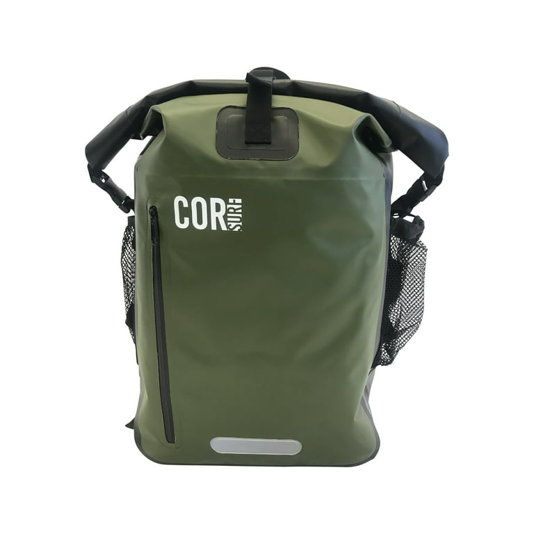 COR Surf 40l Waterproof Dry Bag with Front Zippered Pocket for