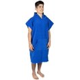 thumbnail image 1 of COR Surf Microfiber Surf Beach Wetsuit Changing Towel Bath Robe Poncho with Hood (Large Dark Blue), 1 of 8