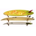 thumbnail image 1 of COR Surf Triple Surfboard Wall Rack - 3 Surfboard Storage Wooden Rack Home Wall Mount, 1 of 7