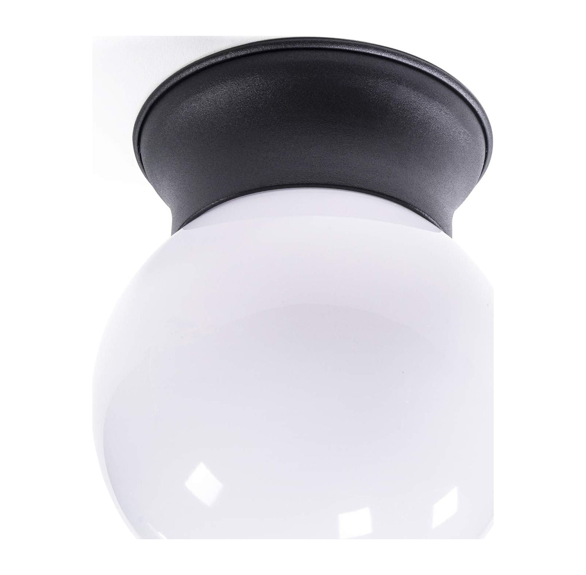 CORAMDEO Commercial Residential Globe Ceiling Light, Porch Light