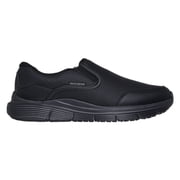 Skechers Work Men's Corart Slip-On Slip Resistant Eletrical Hazard Work Shoes, Wide Available