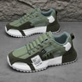 thumbnail image 1 of CORASUN Men's Chunky Platform Sneakers, Breathable Mesh Patchwork Casual Shoes, Lace Up Non Slip Walking Shoes, 1 of 3