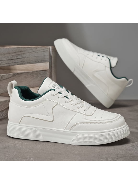 Men's Fashion Sneakers, Durable Water-Resistant Soft Sole Casual Shoes for Teens & Men, Ideal for Streetwear, Travel and Outdoor Activities