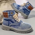 thumbnail image 1 of CORASUN Men's Individual Denim-Look Casual Boots - Trendy Workwear Style, Durable and Windproof, 1 of 11