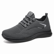 CORASUN Men's Running Shoes Breathable Fly-knit Sneakers, Lightweight Non-Slip Athletic Tennis Shoes for Walking, Gym, Jogging & Casual Work