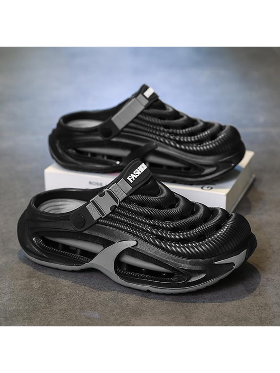 Men's Versatile Outdoor Clogs, Rugged & Anti-Slip Garden Sandals, Quick-Dry Comfort for Fishing, Hiking & All-Day Casual Wear
