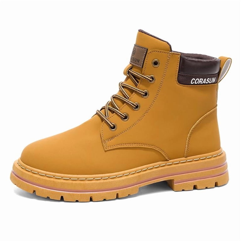 work boots outdoor slip on boots