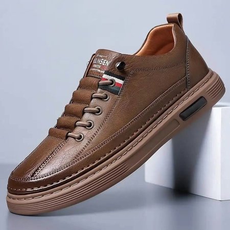 CORASUN Mens Low‑Top Daily Sneakers Convenient Slip‑On Design Versatile Casual Shoes