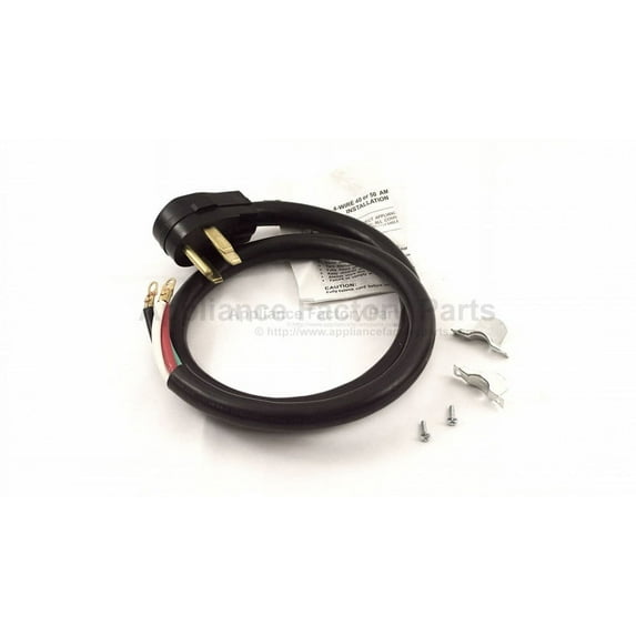 Appliance Factory Parts CORD RANGE 4ft 4 WIRE 50AMP MAG5424