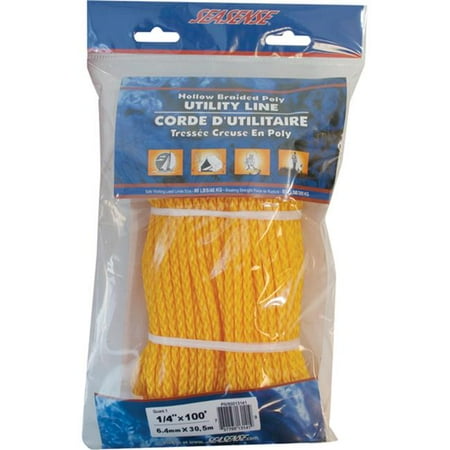 CORDAGE (HB) 1/4" x 100' - YELLOW