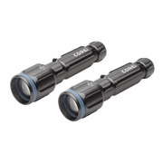 CORE 2000 Lumen Flashlight with Focusing Head, IPX7, 2 Pack