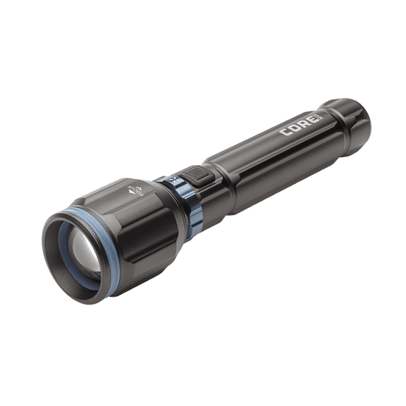 CORE 3000 Lumen Flashlight with Focusing Head, 4 Light Modes, IPX 7