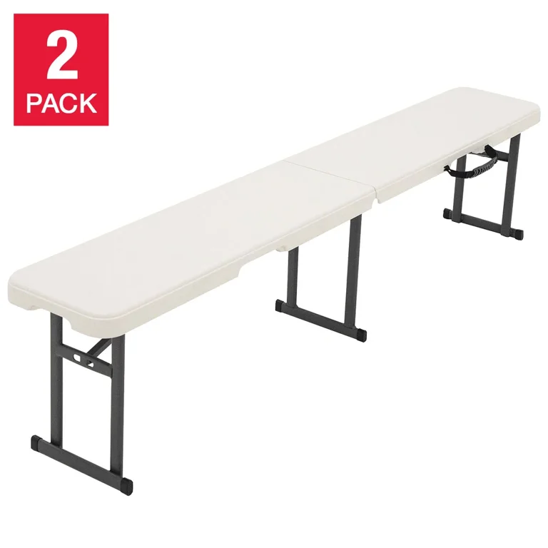 CORE 6' Fold in Half Bench, 2-pack - Walmart.com