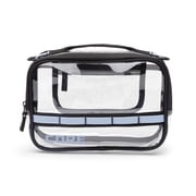 CORE Clear Stadium Approved Handbag with Adjustable Strap, Blue, 2 Liter