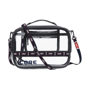 CORE Clear Stadium Approved Handbag with Adjustable Strap, USA, 2 Liter