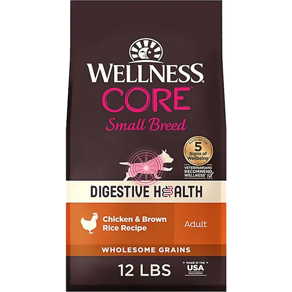 CORE Digestive Health Small Breed Chicken & Brown Rice Dry Dog Food 12 lbs.