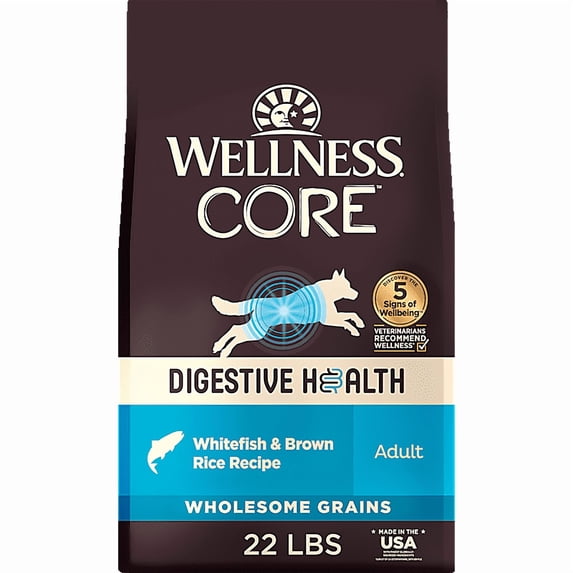 CORE Digestive Health Whitefish & Brown Rice Dry Dog Food 22 lbs.