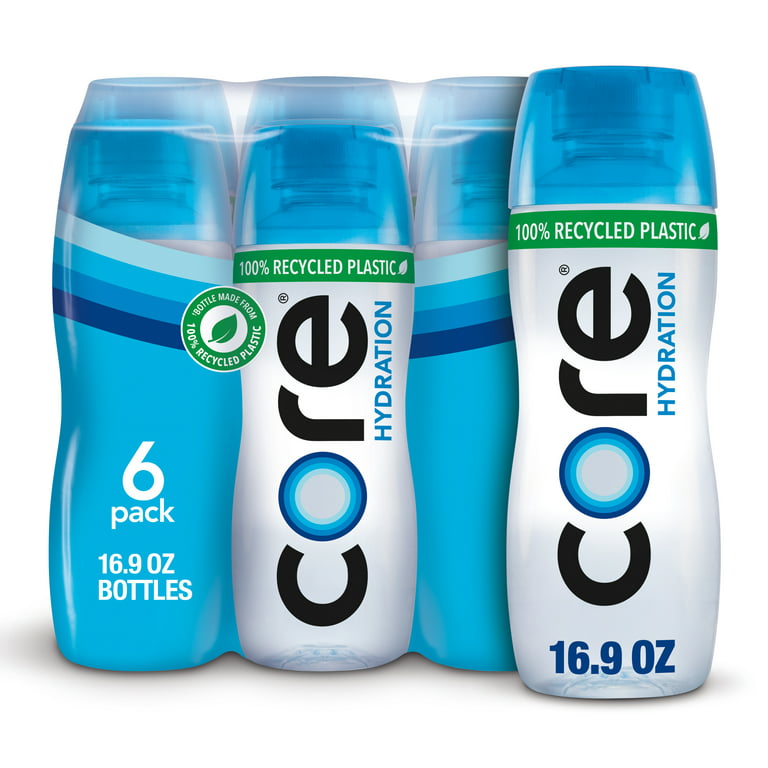 Core Hydration Water, Perfectly Balanced, 6 Pack - 6 pack, 16.9 fl oz bottles