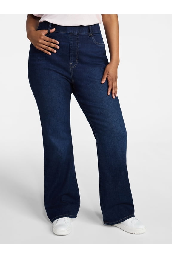 Women's Plus High Rise Bootcut Jeggings, Sizes 0X-5X