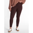 thumbnail image 1 of Terra & Sky Women's Plus High Waist Full Length Leggings, Sizes 0X-5X, 1 of 3