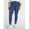 thumbnail image 1 of Terra & Sky Women's Plus High Waist Full Length Leggings, Sizes 0X-5X, 1 of 5