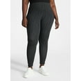 thumbnail image 1 of Terra & Sky Women's Plus High Waist Full Length Leggings, Sizes 0X-5X, 1 of 5